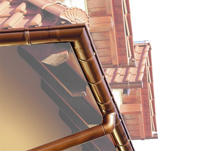 Медный водосток - гарантия качества и долгих лет службы